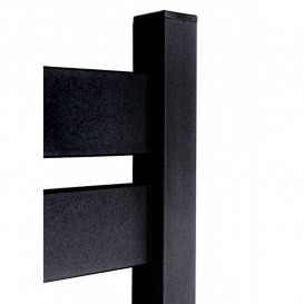 Электрический полотенцесушитель Navin Largo 500х1200 Digital правый окрашенная сталь черный муар 12-244052-5012