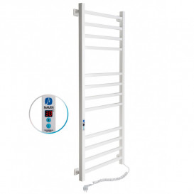 Электрический полотенцесушитель Navin Loft 500х1200 Digital правый окрашенная сталь белый 12-143052-5012