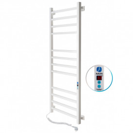 Электрический полотенцесушитель Navin Loft 500х1200 Digital левый окрашенная сталь белый 12-143152-5012