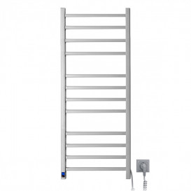 Электрический полотенцесушитель NAVIN Loft 500х1200 Sensor подключение справа таймер хром 10-043053-5012