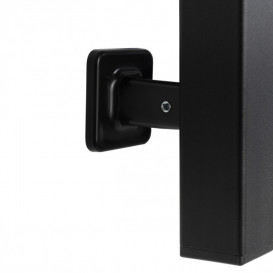 Электрический полотенцесушитель NAVIN Largo 500х800 Sensor подключение справа таймер черный муар 12-244053-5080