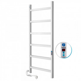 Электрический полотенцесушитель Navin Nordic 500х1200 Digital правый окрашенная сталь белый бархат 12-841152-5012