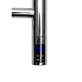 Электрический полотенцесушитель Navin Омега 530х800 правый сенсор с таймером нержавеющая сталь хром 10-015033-5380