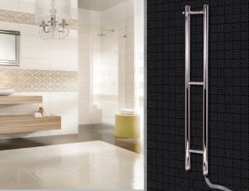 Электрический полотенцесушитель Navin Силуэт 160x1000 правый 10-017020-0110