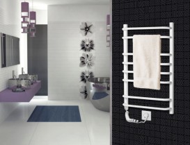 Електричний полотенцесушитель Navin Симфонія 480х800 мм правий з терморегулятором 12-009031-4880