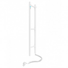 Електричний полотенцесушитель Navin Силует 160х1000 вуглецева сталь білий 12-017030-0110