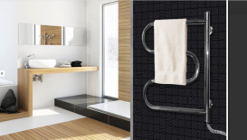 Электрический полотенцесушитель Navin Змеевик 500x600 мм поворотный 10-018000-5060