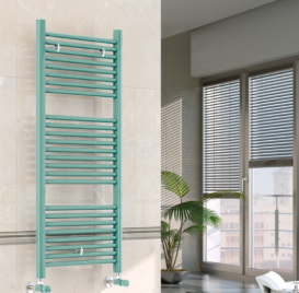 Электрический полотенцесушитель скрытого подключения белый глянец Scirocco Laguna LAG 12x50E+KTE BI 50x1200