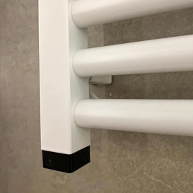 Электрический полотенцесушитель Terma Fiona One 530х900 левое подключение белый WWFIE090053KS96E1P