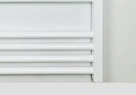 Електричний полотенцесушитель Terma Fiona 48х138 см білий матовий WLFIN138048 / 9016 / MOA
