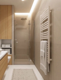 Электрический полотенцесушитель Terma Marlin One 118,5x53 см левое подключение сталь белый WWMRN118053KS96E1P