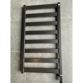 Электрический полотенцесушитель Terma Vivo One 500х910 правое подключение чёрный WWVON091050K9M5E8P