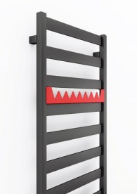 Электрический полотенцесушитель Terma Vivo 50х91 см чёрный матовый WLVOV091050/9005/SPL