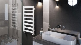 Электрический полотенцесушитель Terma Vivo 50х91 см белый матовый WLVOV091050/9016/SPL