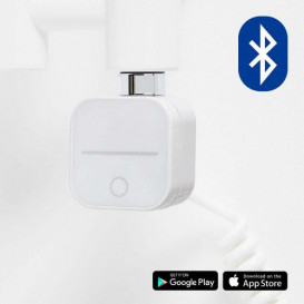 Электрический полотенцесушитель Zehnder Kazeane 126,6х50 см с тэном NEX белый RB-130-050-9016-NEX