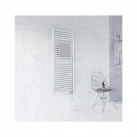 Електричний полотенцесушитель Zehnder Aura 750W стаціонарний білий PBEZ-120-50-MQ-HID