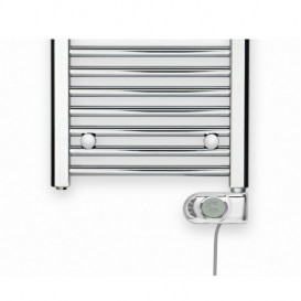 Электрический полотенцесушитель Zehnder Aura 200W с программируемым тэном хром PBECZ-090-50-MQ-SC