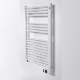 Электрический полотенцесушитель Zehnder Aura 500W с программируемым тэном белый PBEZ-090-50-MQ-HID