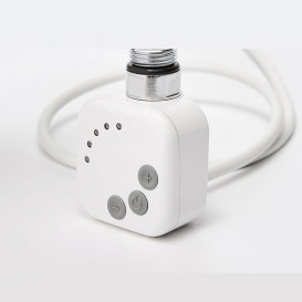 Электрический полотенцесушитель Zehnder Virando 1226x600 мм 600 Вт скрытое подключение белый AB-120-060-9016-HEC-HID