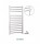 Электрический полотенцесушитель Instal Projekt VIKING Electro 530х1000х95 лесенка хром VIKE-50/100C01