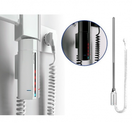 Електричний полотенцесушитель Instal Projekt Retto Electro 540х1560х80 драбинка білий RET-50/140 + HOTS-06C1