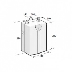 Электрический проточный водонагреватель Bosch TR1000 6 T белый 7736504718