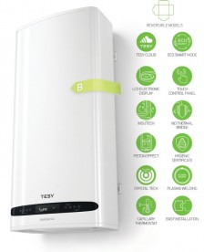 Електричний водонагрівач Tesy BelliSlimo 40 л білий GCR 502722 E31 EC