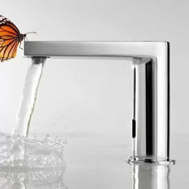 Електронний змішувач для раковини Tres Trestronic з інфрачервоним датчиком хром 20560302