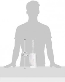 Ершик для унитаза Haceka Uno напольный пластик белый 1117312