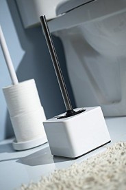 Ершик для унитаза Haceka Yoly напольный пластик белый 1137997