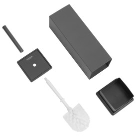 Ершик для унитаза Kroner KRP Graz-GRP017 напольный графит CV035546