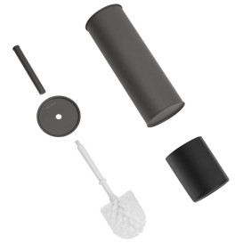 Йоршик для унітазу Kroner KRP Graz-GRP017R підлоговий графіт CV035549