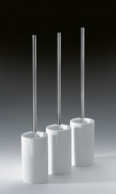 Йоржик для унітазу Lineabeta Skoati метал / кераміка хром / білий 50203.29.09