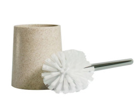 Йоршик для унітазу Miraggio PurLine пісок/білий 8814474