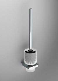 Йоршик для унітазу Sonia S6 настінний хром/білий 161041