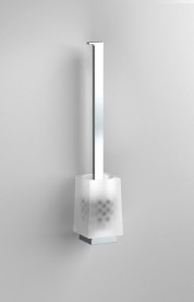 Ершик для унитаза Sonia S7 настенный хром/белый 131914