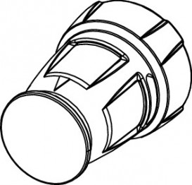 Євроконус з системою push-fit TECE TECElogo для труб SLQ MDXc і Al / PE-RT 16 мм для підключення до колектора 77230016