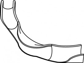 Фіксатор повороту труби TECE TECEfloor 25 мм для спрямування труби в стяжці 77910012