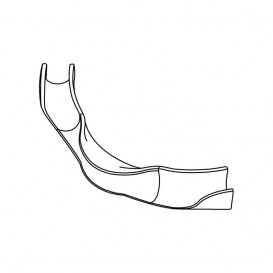 Фіксатор повороту труби Tece TECEfloor d 14-17 мм пластик 77910010