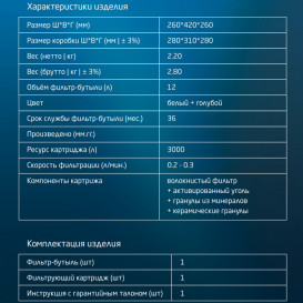 Фільтр-пляшка HotFrost HF-07 521200701