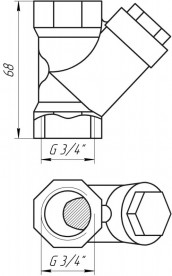  	Фильтр грубой очистки Arco 3/4