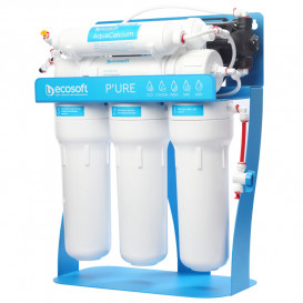 Фильтр обратного осмоса Ecosoft P’Ure AquaCalcium с помпой на станине MO675MACPSECO