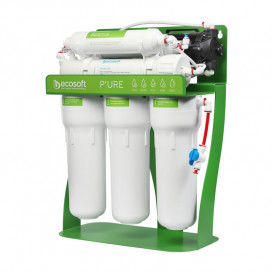 Фільтр зворотного осмосу Ecosoft P`Ure Balance на металевій рамі з помпою MO675MBALPSECO