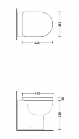 Flaminia Сиденье для унитаза с крышкой Soft Close Quick QKCW03