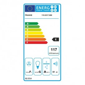 	Витяжка для кухні пристінна Franke Country Londra FCL 902 метал білий/рамка дерево 9925130