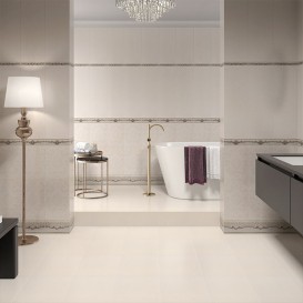 Фриз настінний El Molino Poem Zocalo Plata Perla 25х15 см 208914