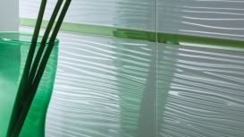 Фриз скляний Paradyz Uniwersalna Listwa Szklana Green 2,3х89,8 см LG--023X898-1-LISZ.GN