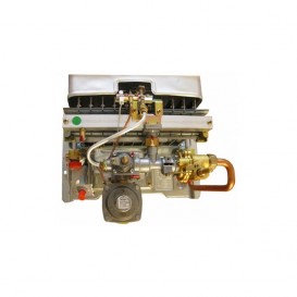 Газова проточна колонка Beretta Idrabagno Aqua 14i електророзжіг від батарейок відкрита камера згоряння 20042540