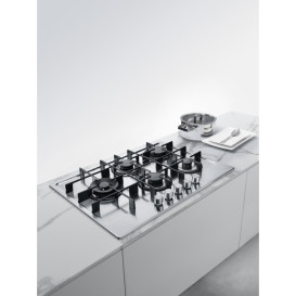 Газовая варочная поверхность Franke Maris FHMA 755 4G DCL XS C нержавеющая сталь полированная 106.0554.382