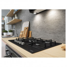 Газова варильна поверхня Franke Smart FHSM 755 4G DC ON E емаль онікс 106.0670.111